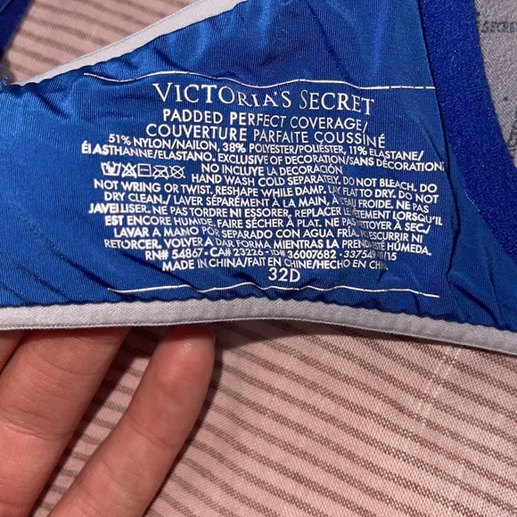 Victoria’s Secret Blue Multi-way Padded Bra - Picture 3 of 4
